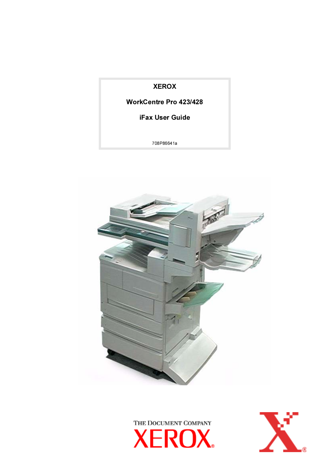 Xerox WorkCentre Pro 423, WorkCentre Pro 428 User Guide