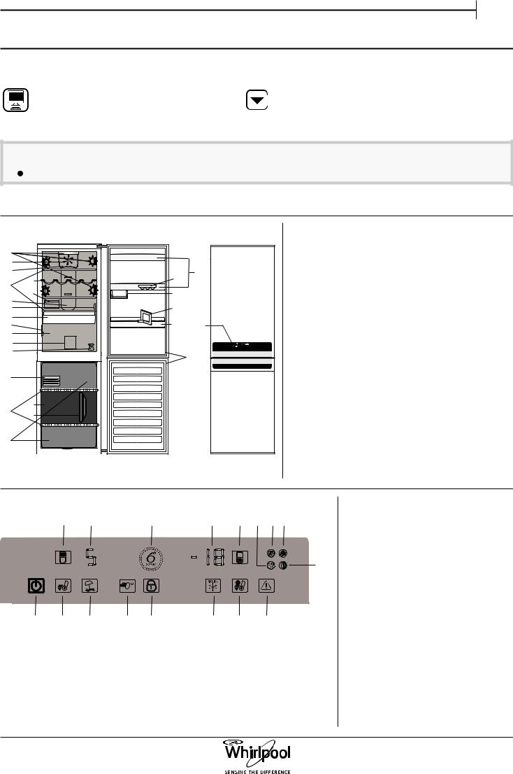 WHIRLPOOL BSNF 8783 OX Daily Reference Guide