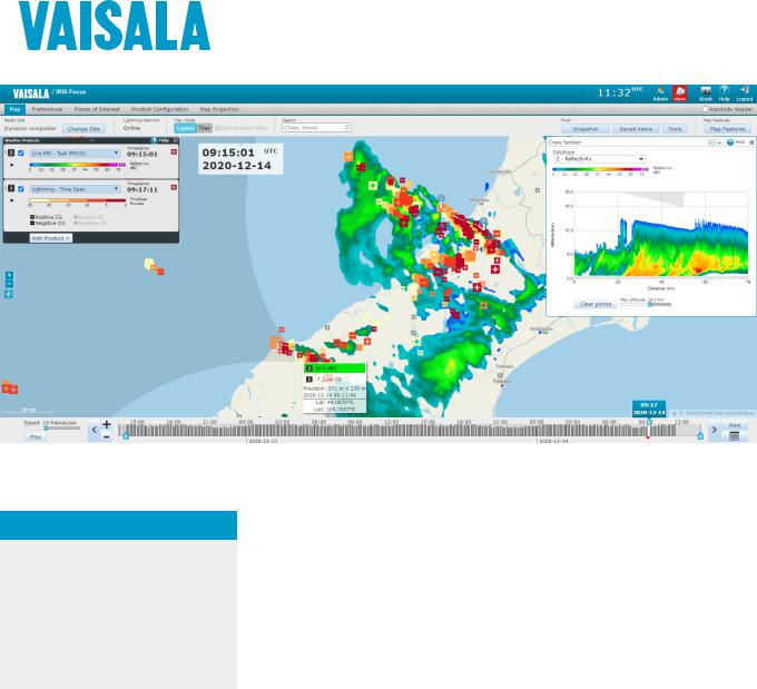 Vaisala IRIS Focus Datasheet