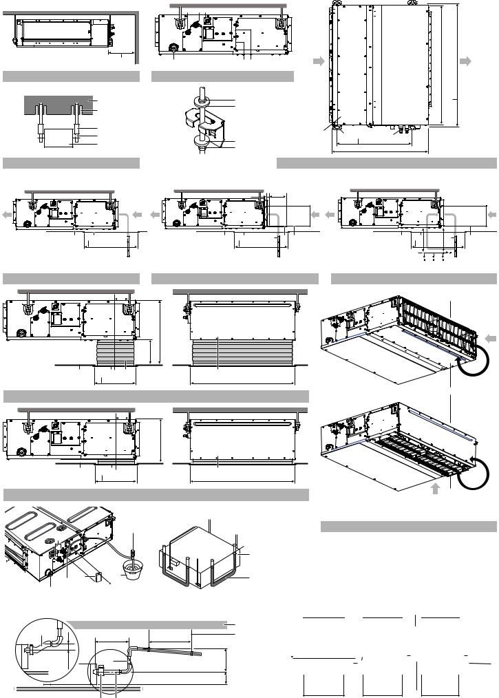 Daikin FBQ35D2VEB, FBQ50D2VEB, FBQ60D2VEB, FBQ71D2VEB, FBQ100D2VEB Installation manuals