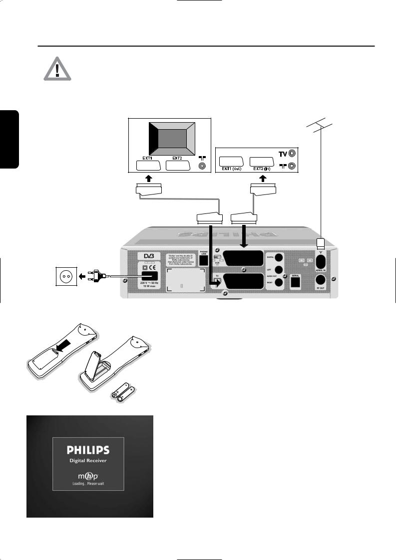 Philips DTR6610/00 User Manual