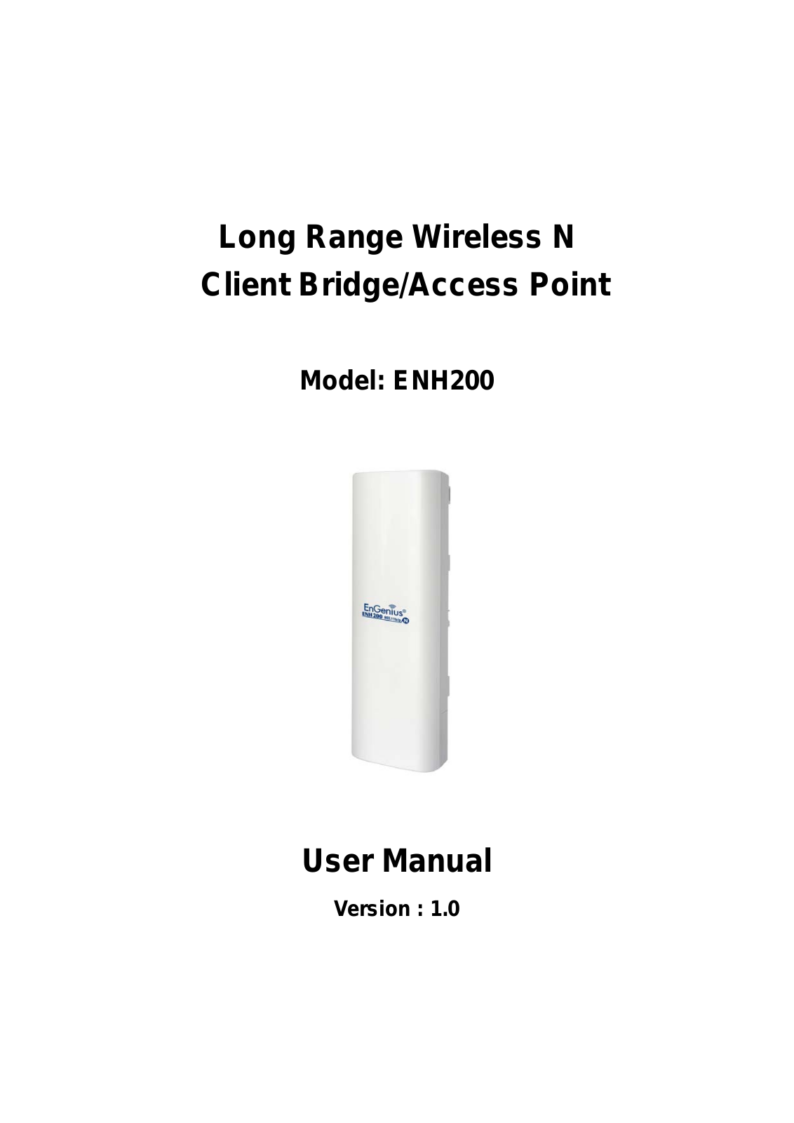 EnGenius ENH200 User Manual