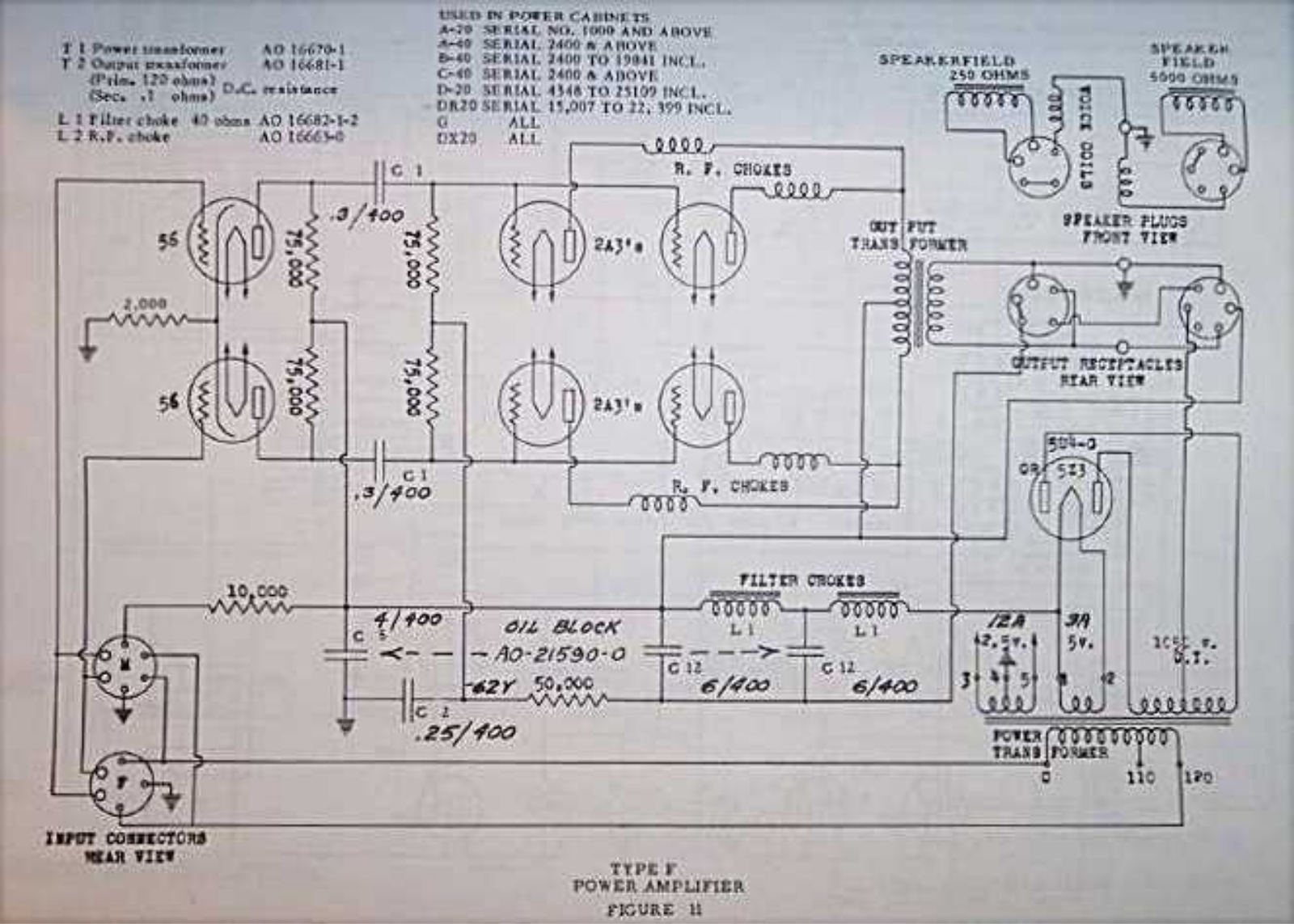 Webster 6122-A Schematic