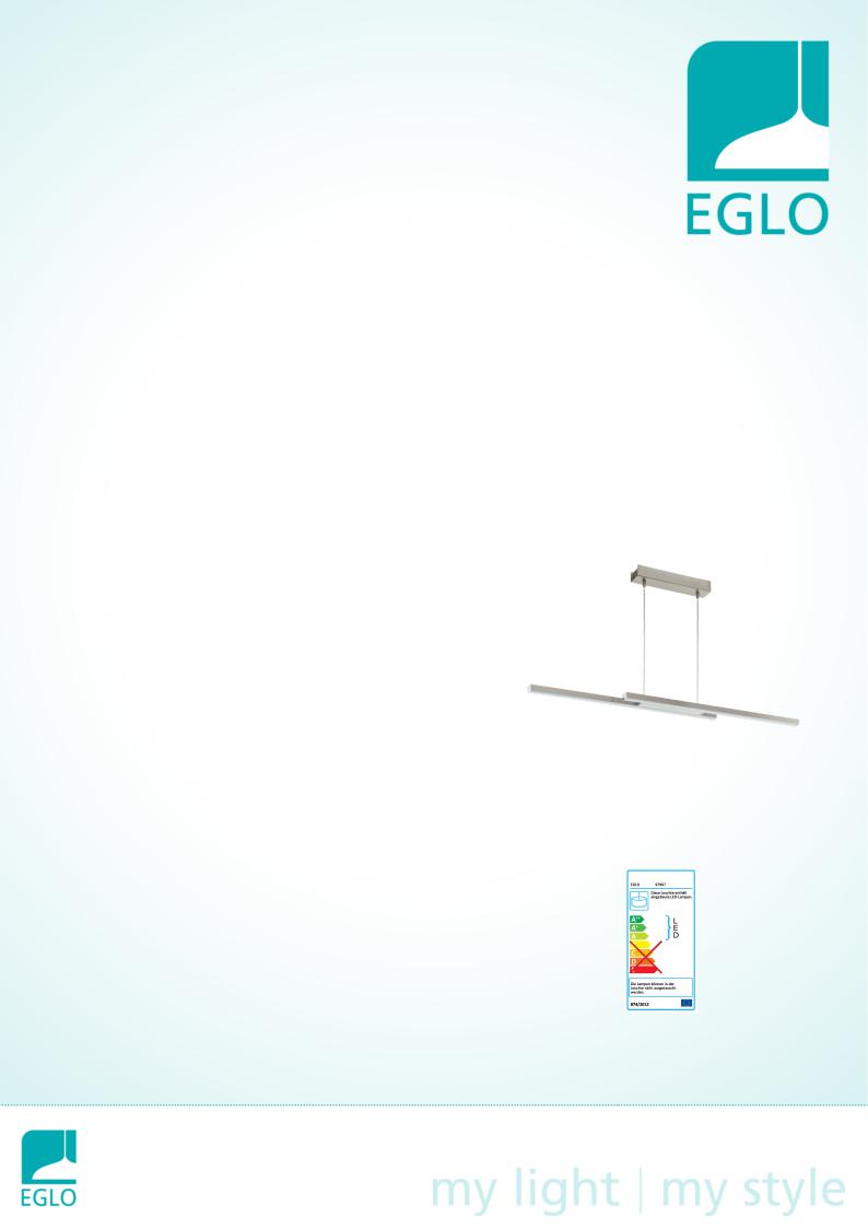 Eglo 97907 Service Manual