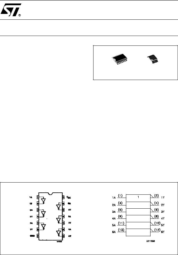 ST 74LVC04A User Manual