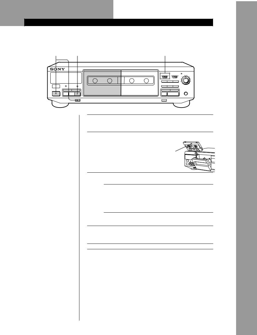 Sony TC-WR661, TC-WE405 User Manual