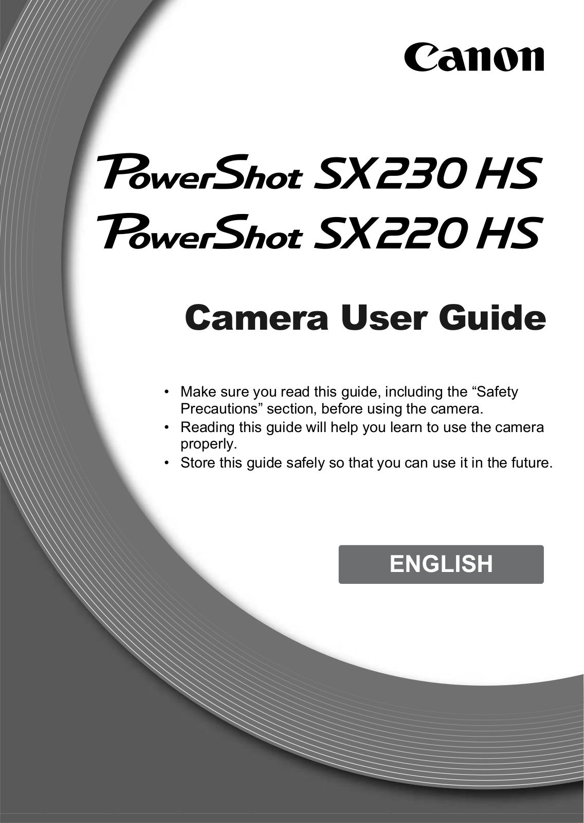 Canon SX220 HS User Guide