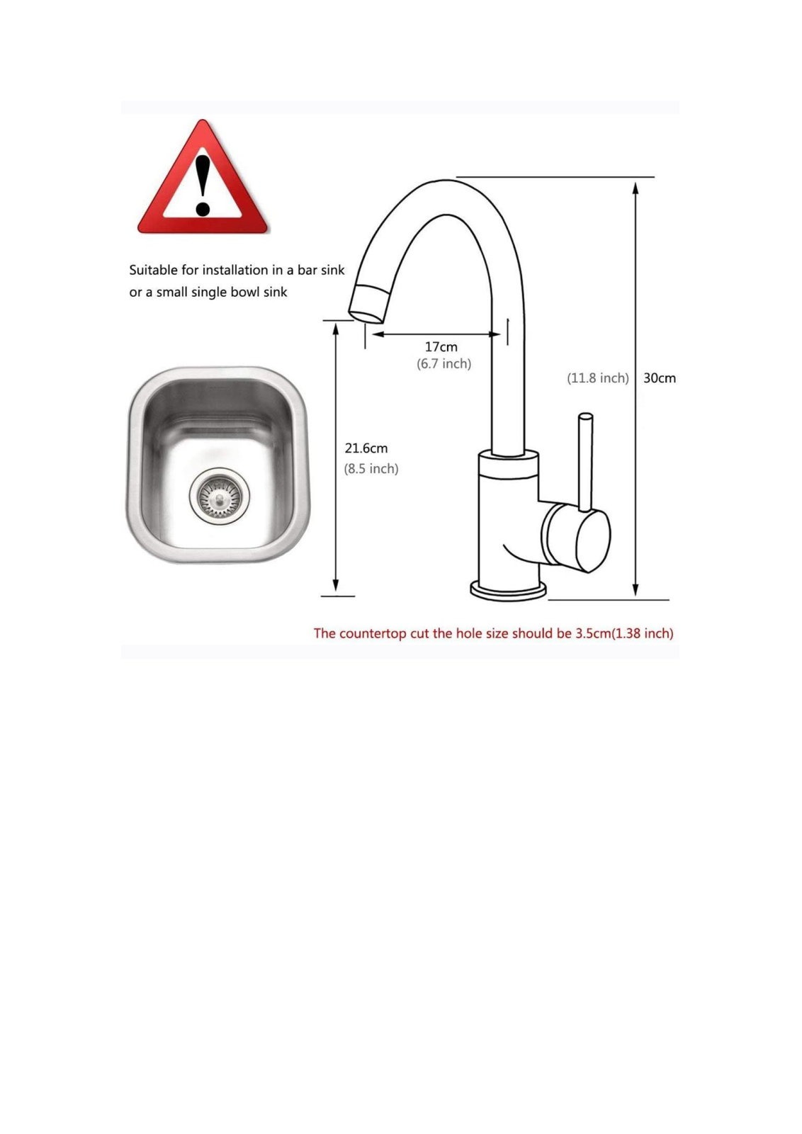 Fapully FPUL1030 Dimensions - ManualMachine.com