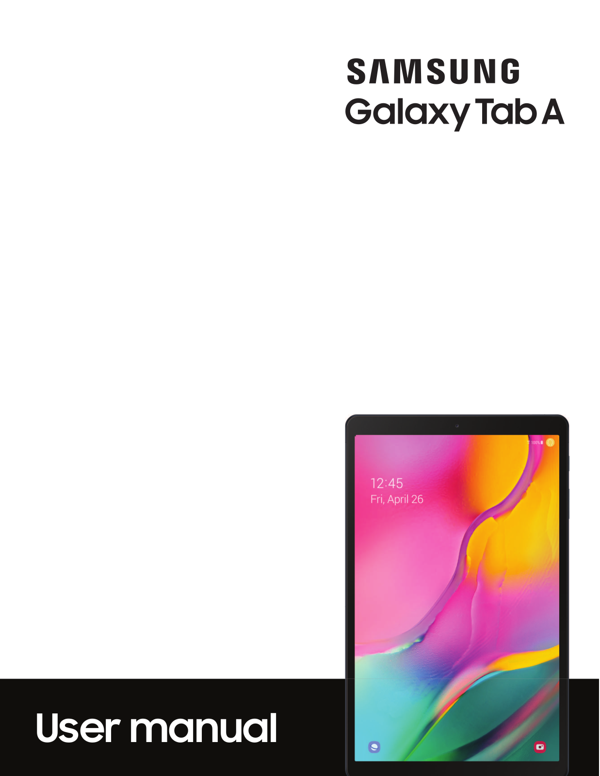 Samsung Galaxy Tab A 10.1 2019 User guide - ManualMachine.com