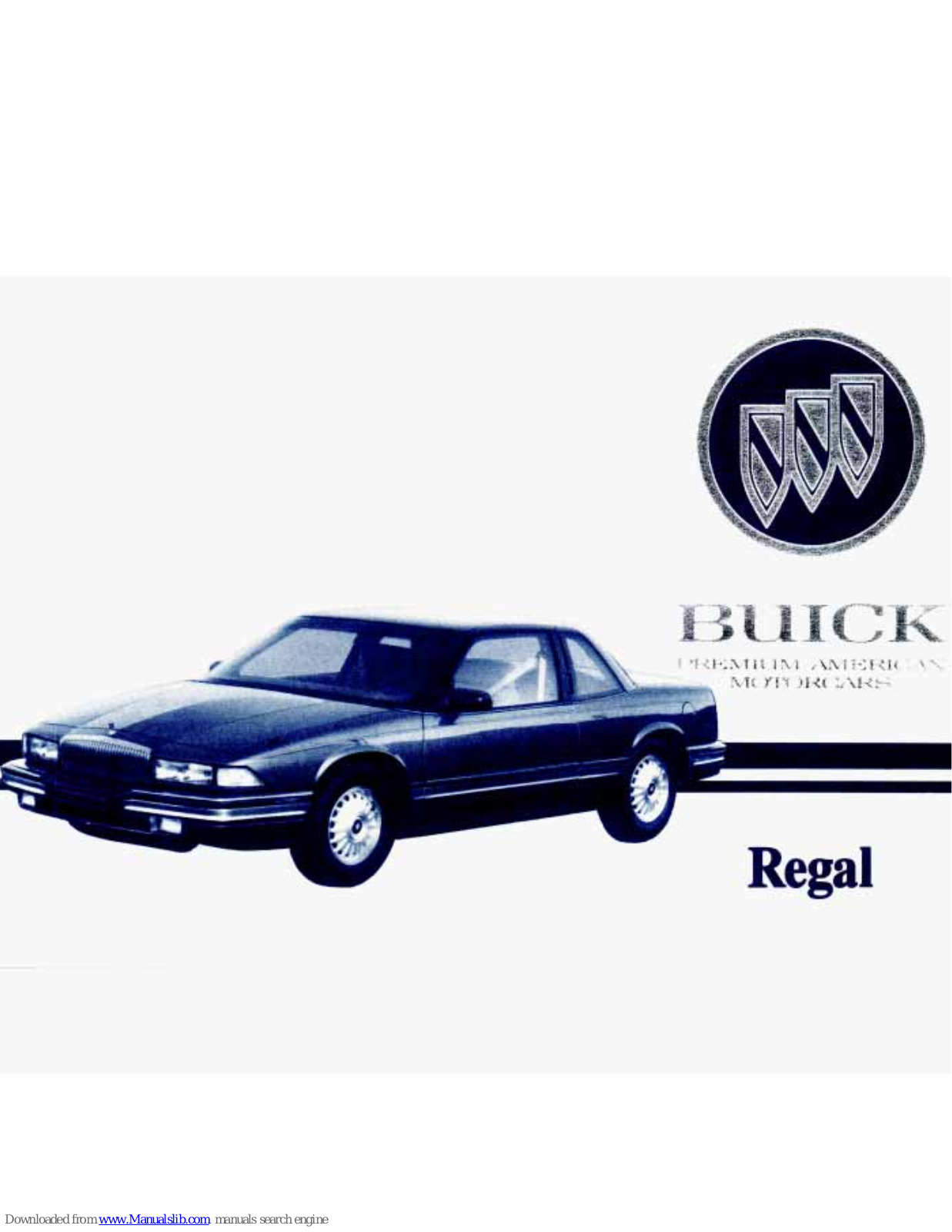 Buick 1994 Regal Owner's Manual