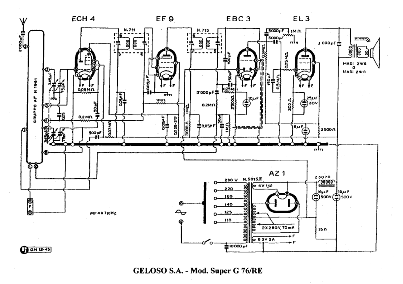 Geloso g76re schematic