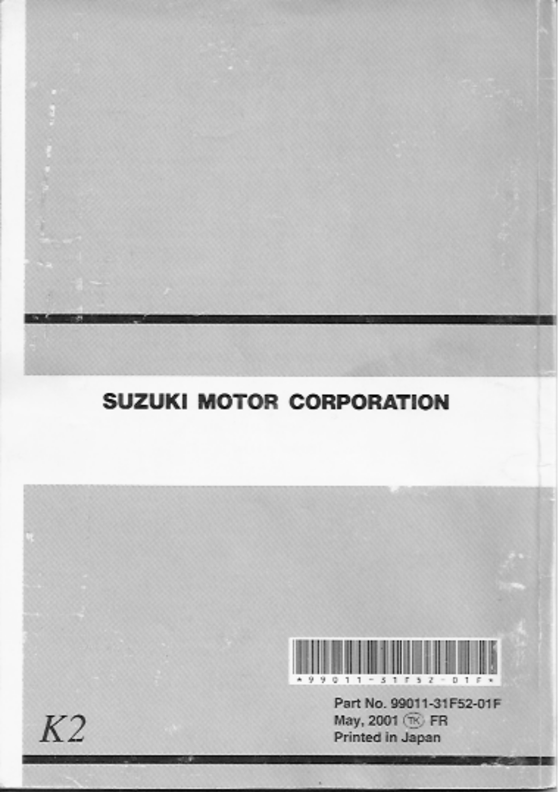 Suzuki K2 User Manual