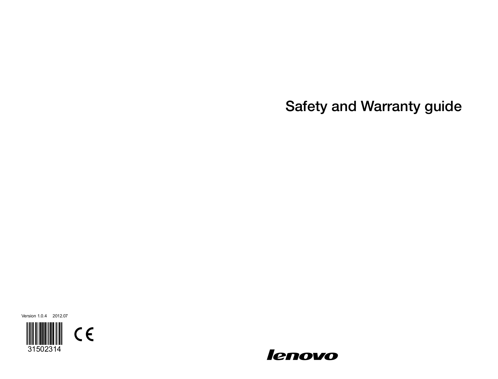 Lenovo H530 User Manual