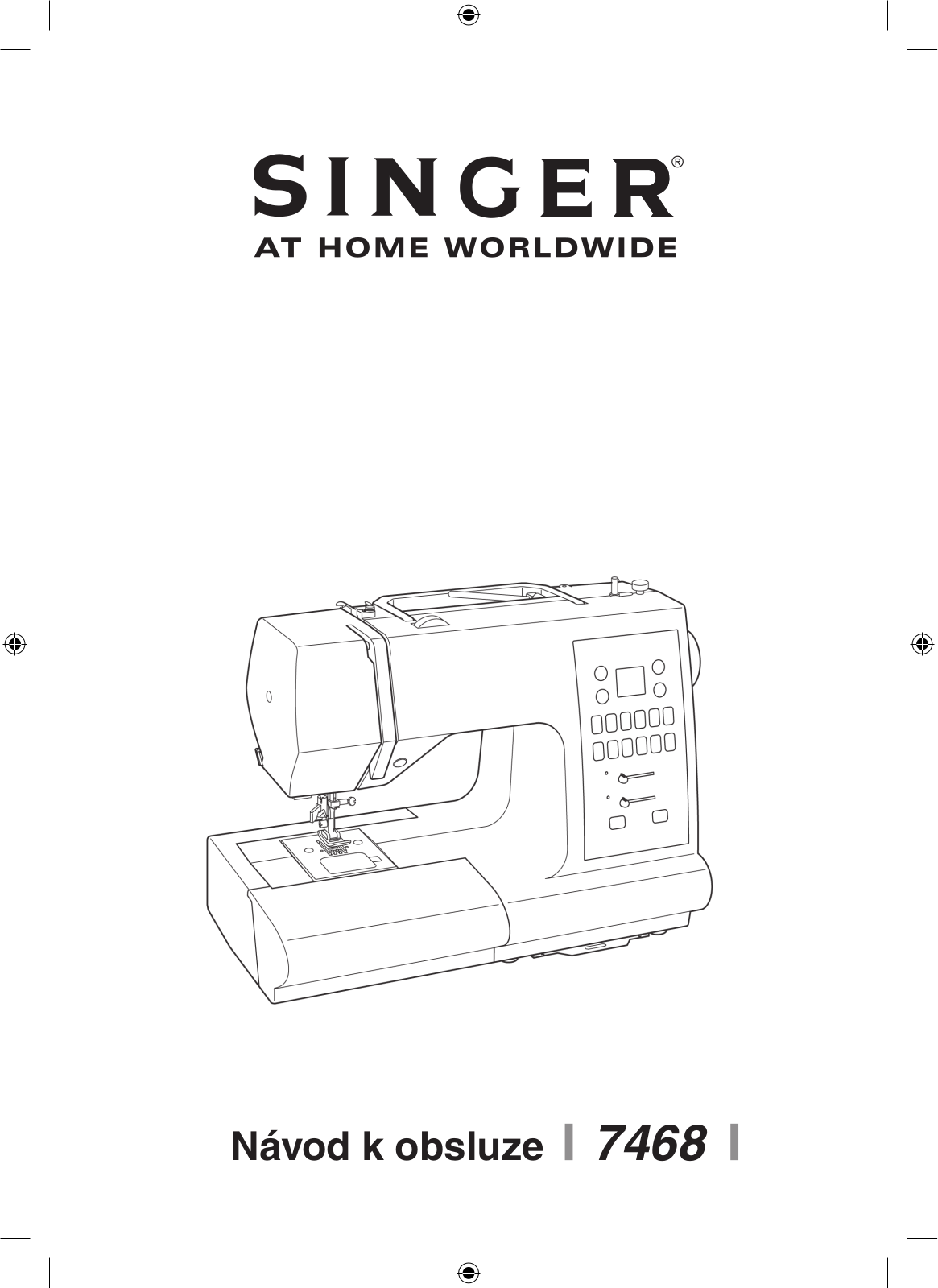 Singer COSMO 7468 User Manual