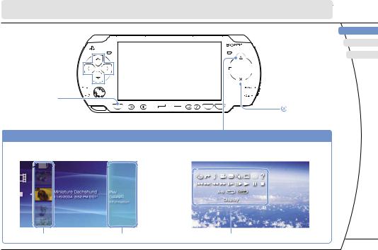Sony PSP - 2001, PSP - 2001 Quick Reference