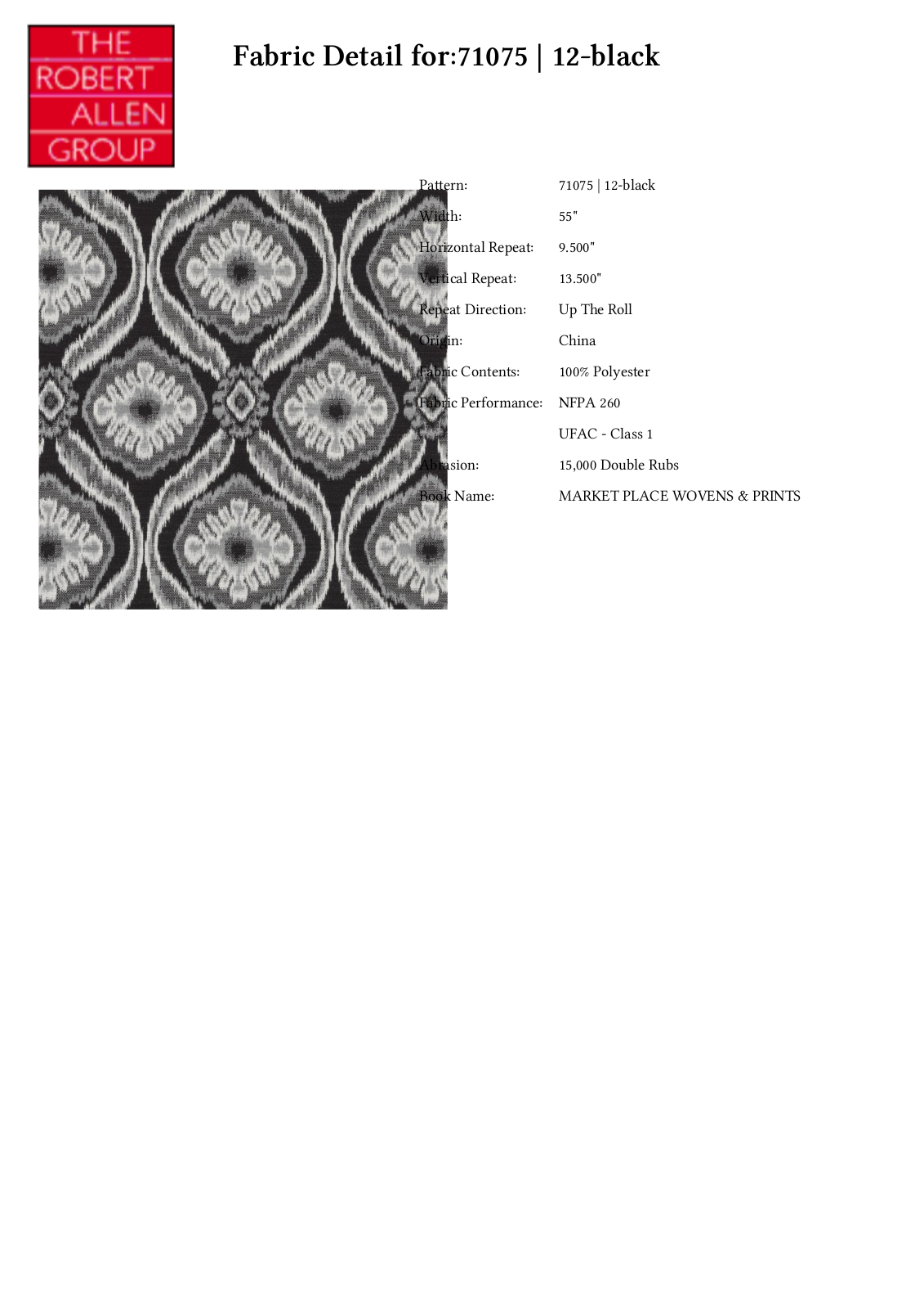 Duralee CRAL4226 Specifications - ManualMachine.com