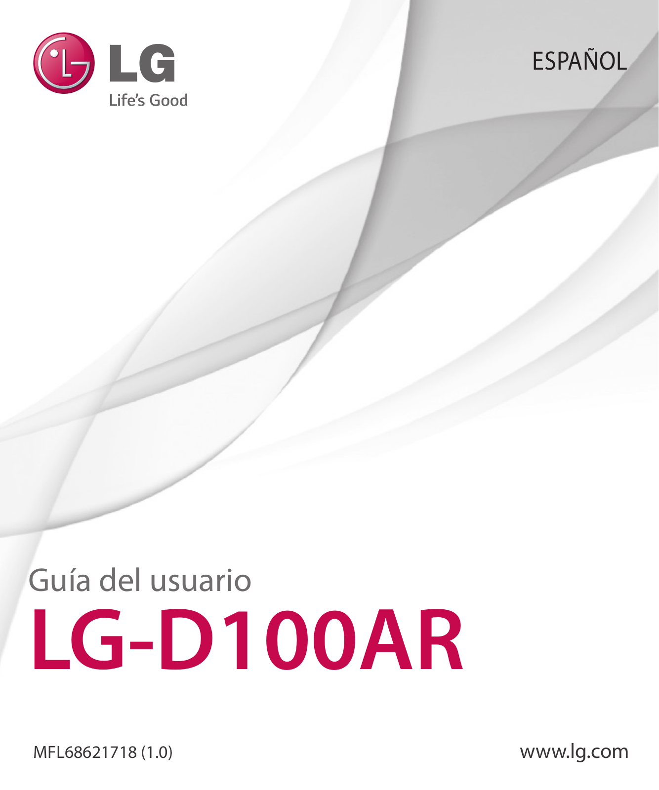 LG LGD100AR User Guide