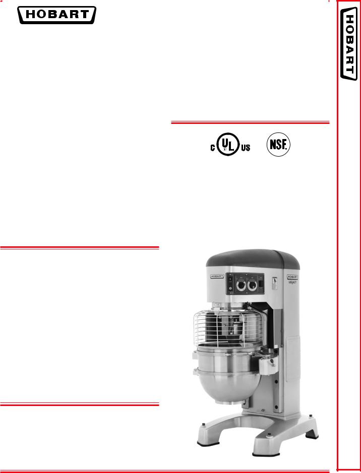 Hobart HL800C General Manual