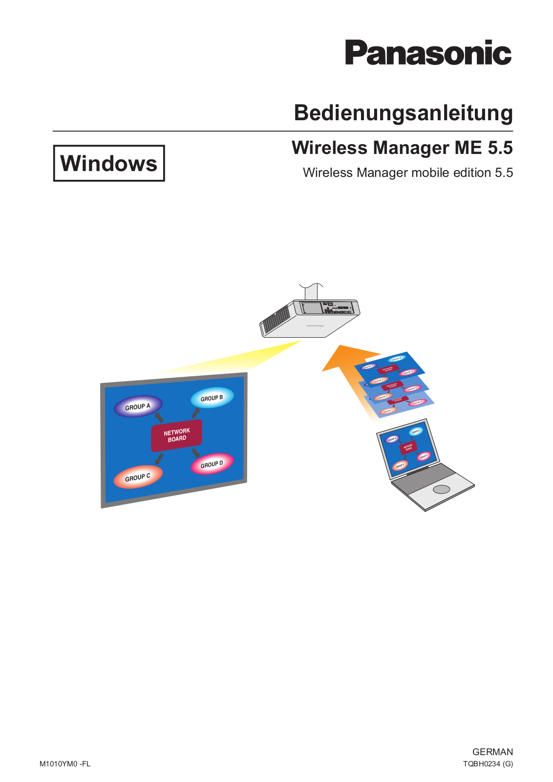 Panasonic WIRELESS MANAGER ME 5.5 WINDOWS User Manual