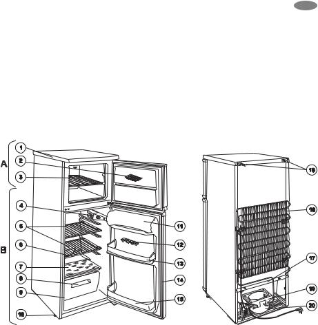 Zanussi ZRT18JB, ZRD18JB User Manual