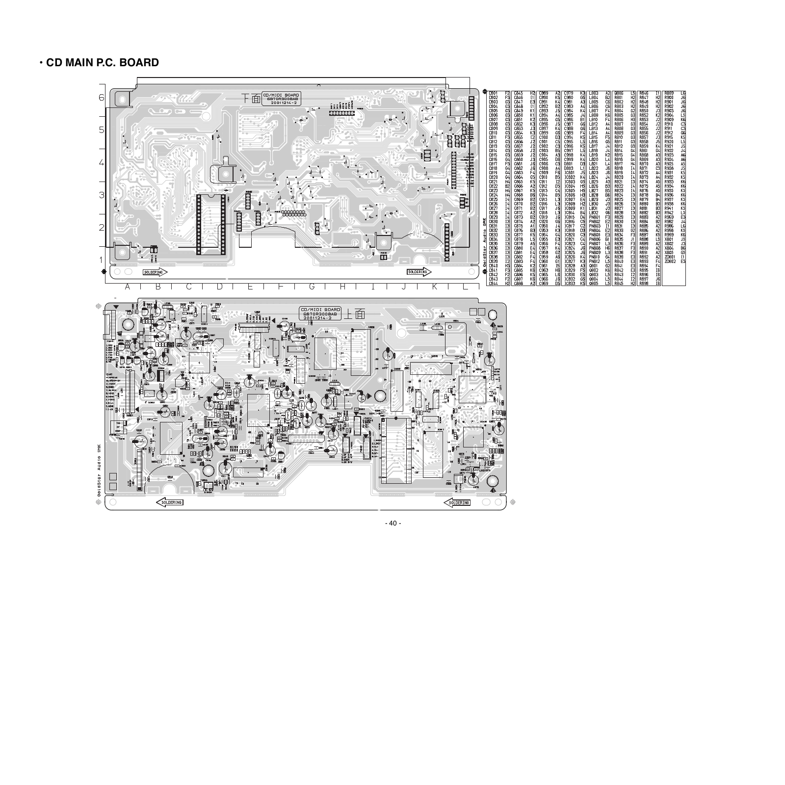 Goldstar FFH-2103, FFH-2108AX Service Manual