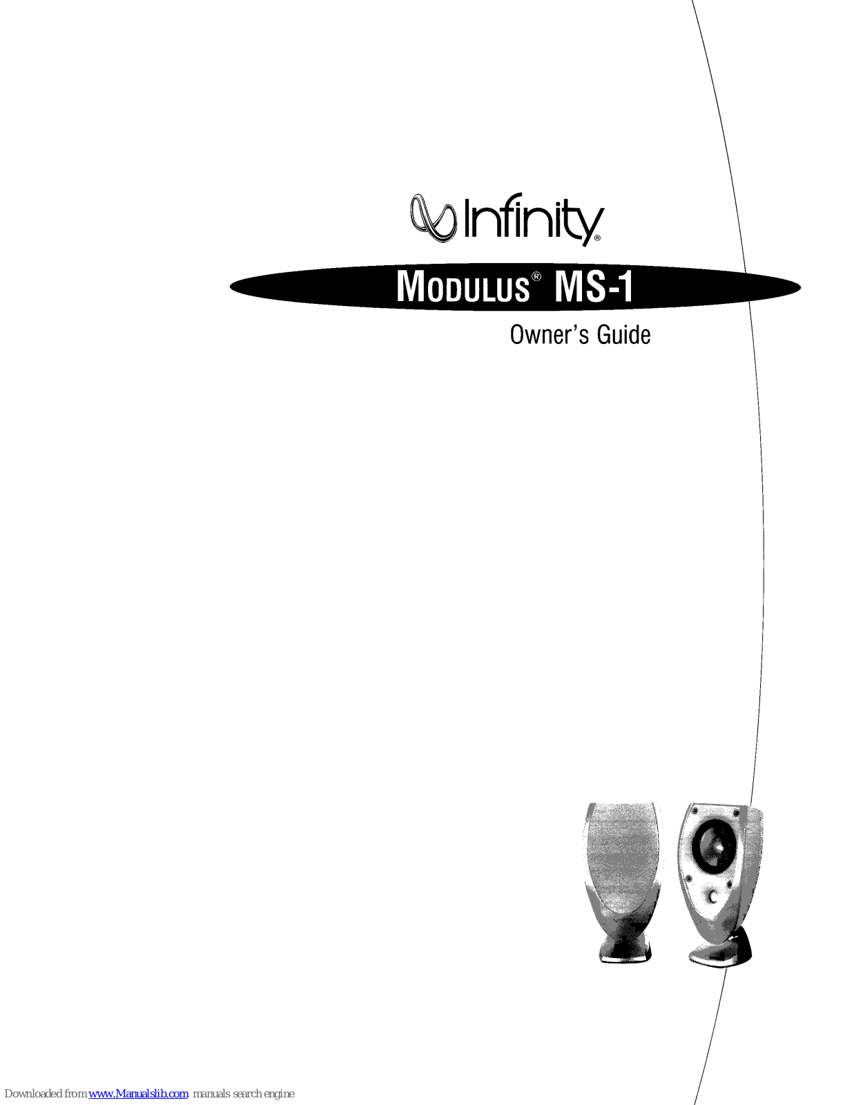 Infinity Modulus MS-1 Owner's Manual