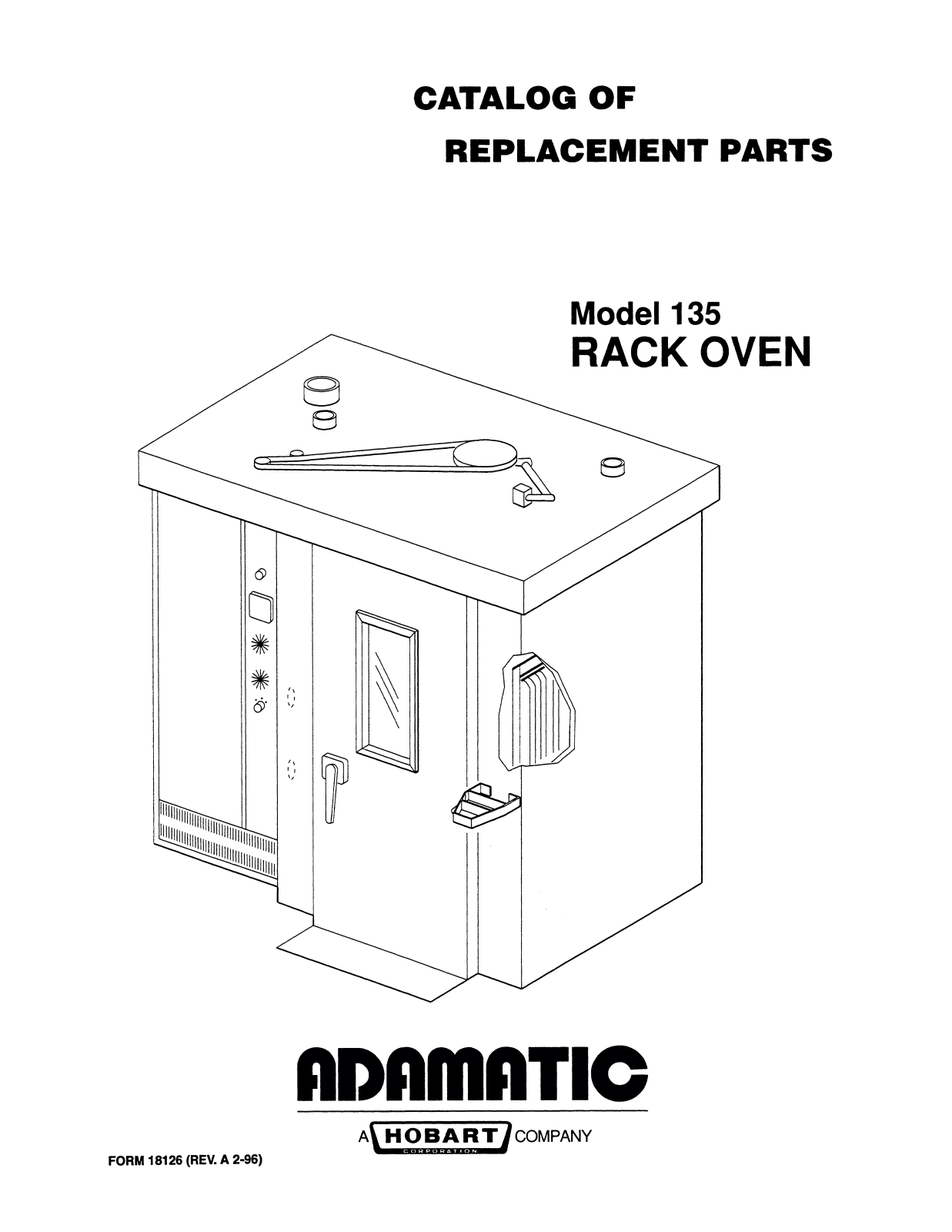 Hobart 135 Parts List