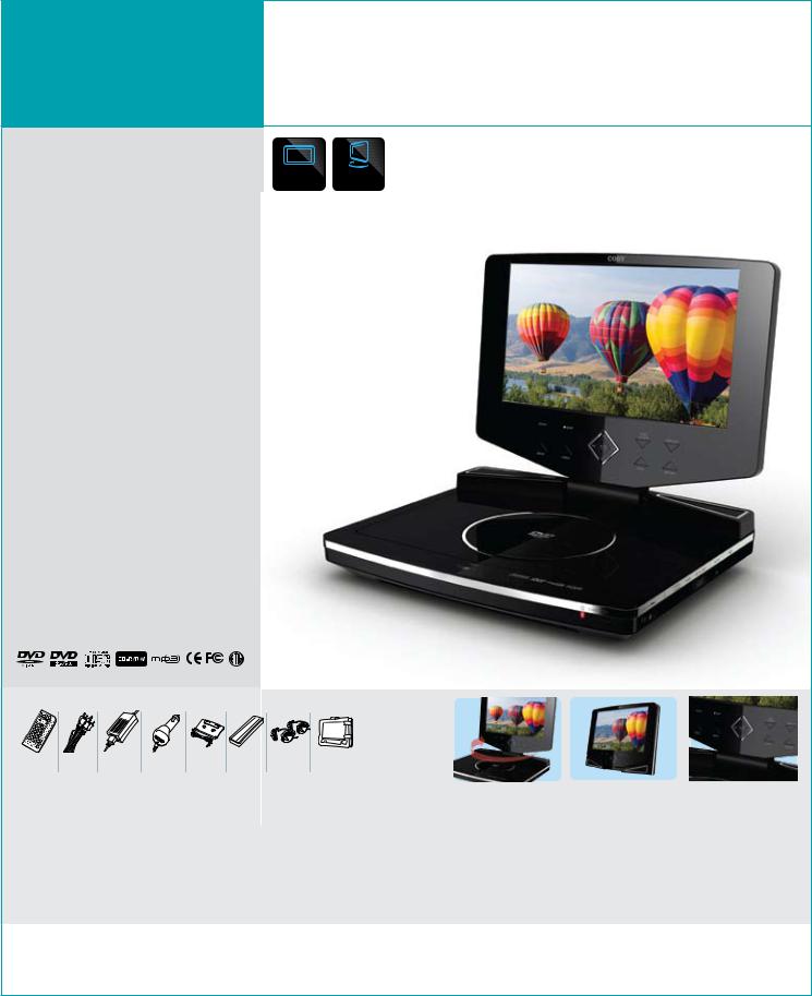 COBY electronic TF-DVD8503 User Manual