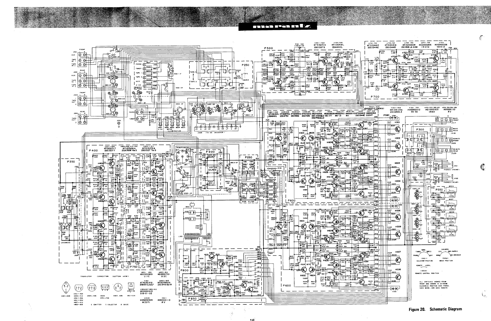 Onkyo 4100 Schematic