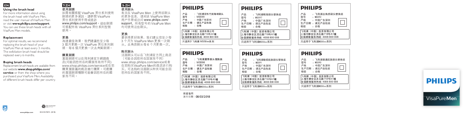 Philips MS599/51, MS598/51, MS597/51 Operation Manual - ManualMachine.com