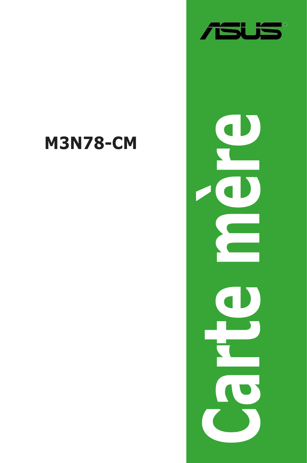 ASUS M3N78-CM User Manual