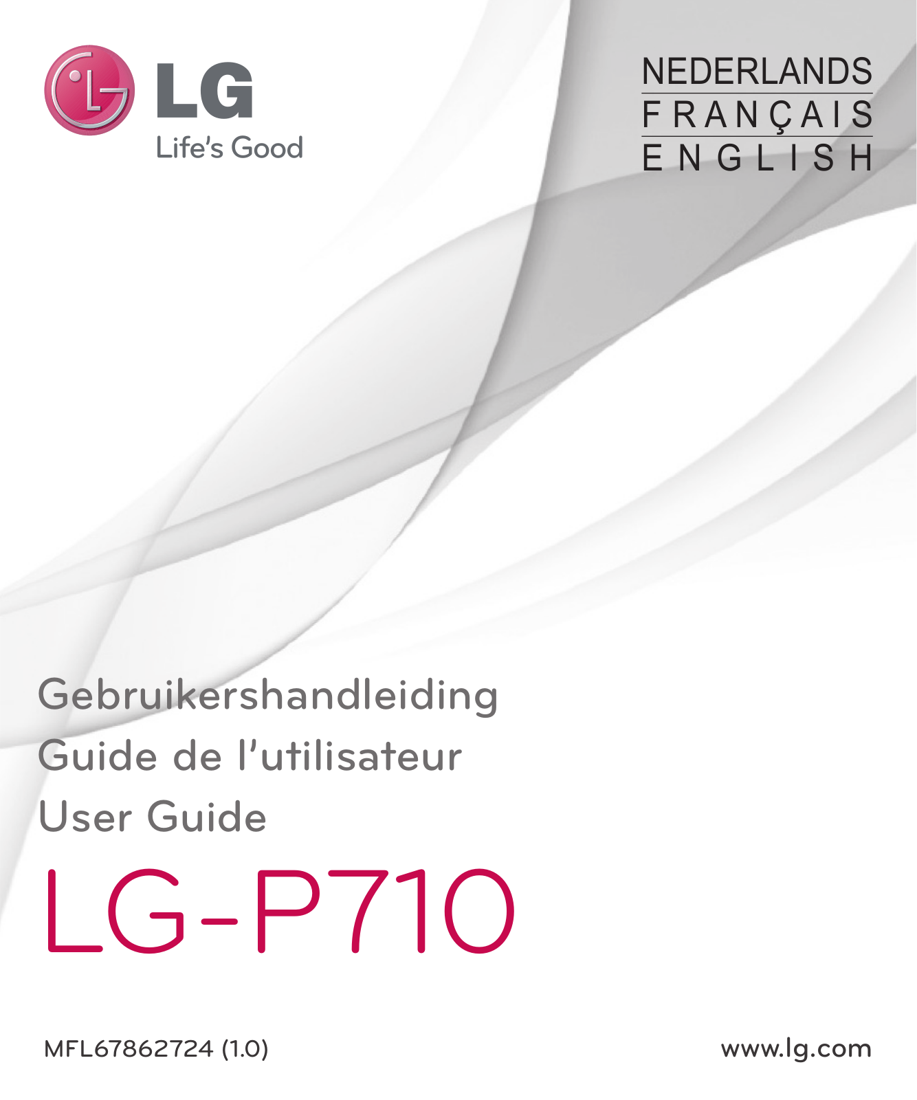 LG LGP710 User manual