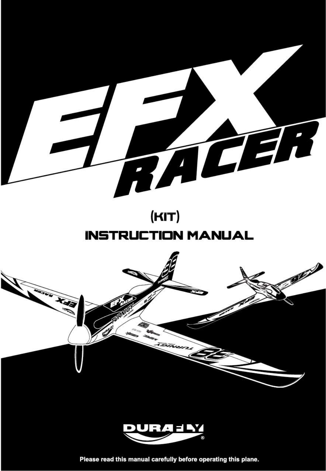 Durafly EFX Racer User guide - ManualMachine.com