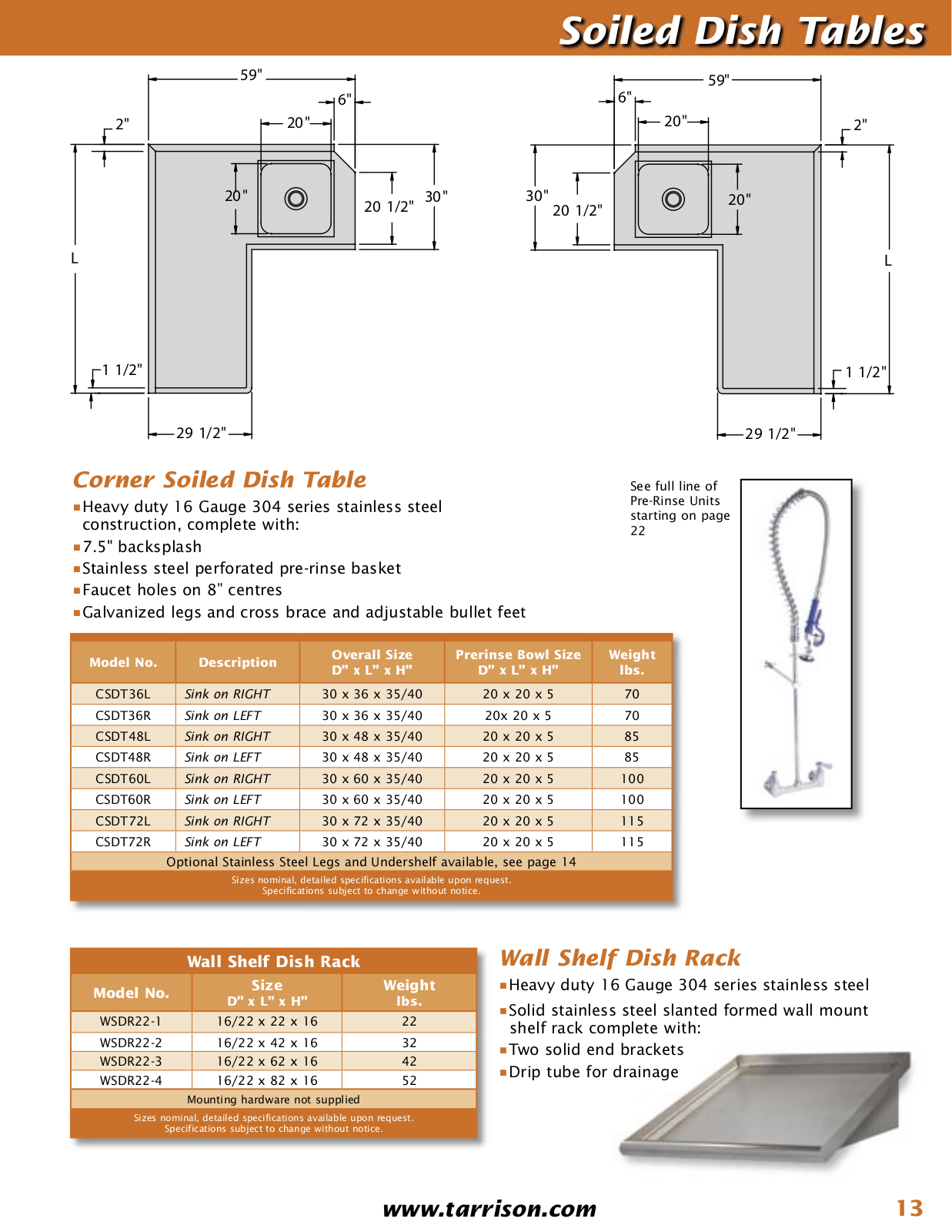 Tarrison CSDT36L User Manual