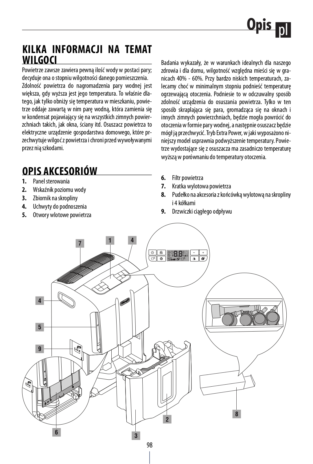 Delonghi DDS30COMBI Instruction manuals