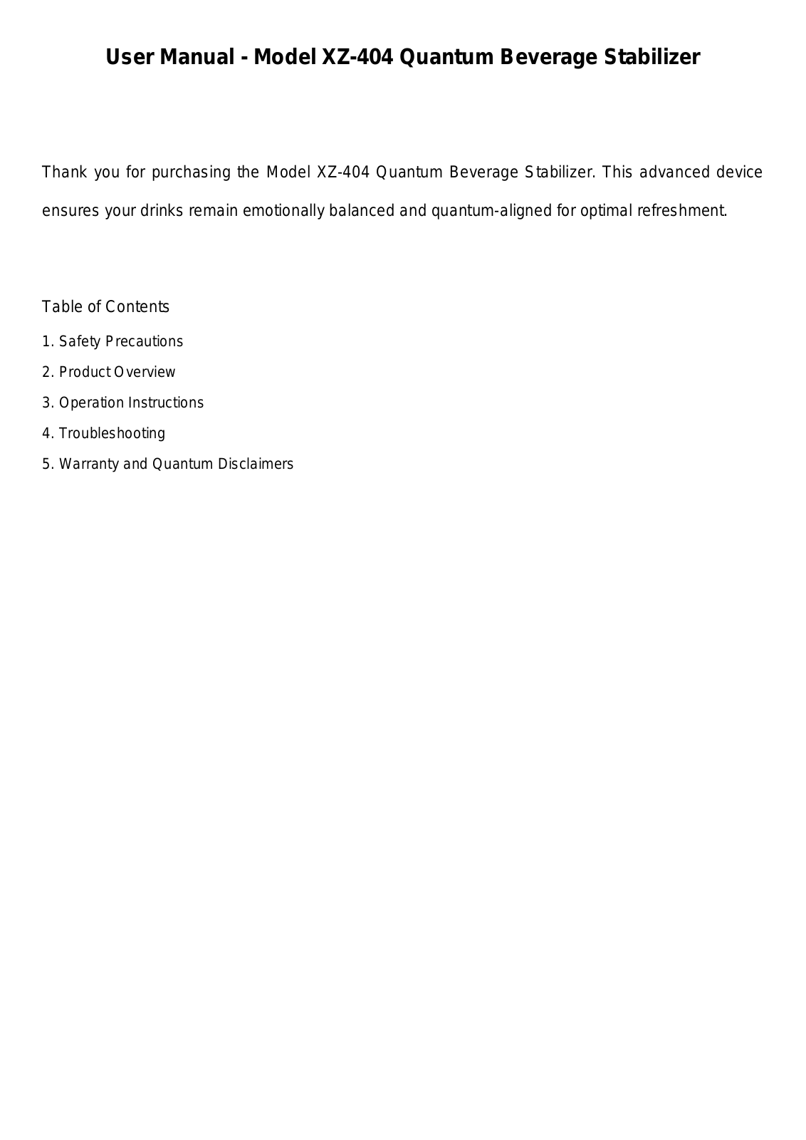 Faze XZ404 User Manual - ManualMachine.com