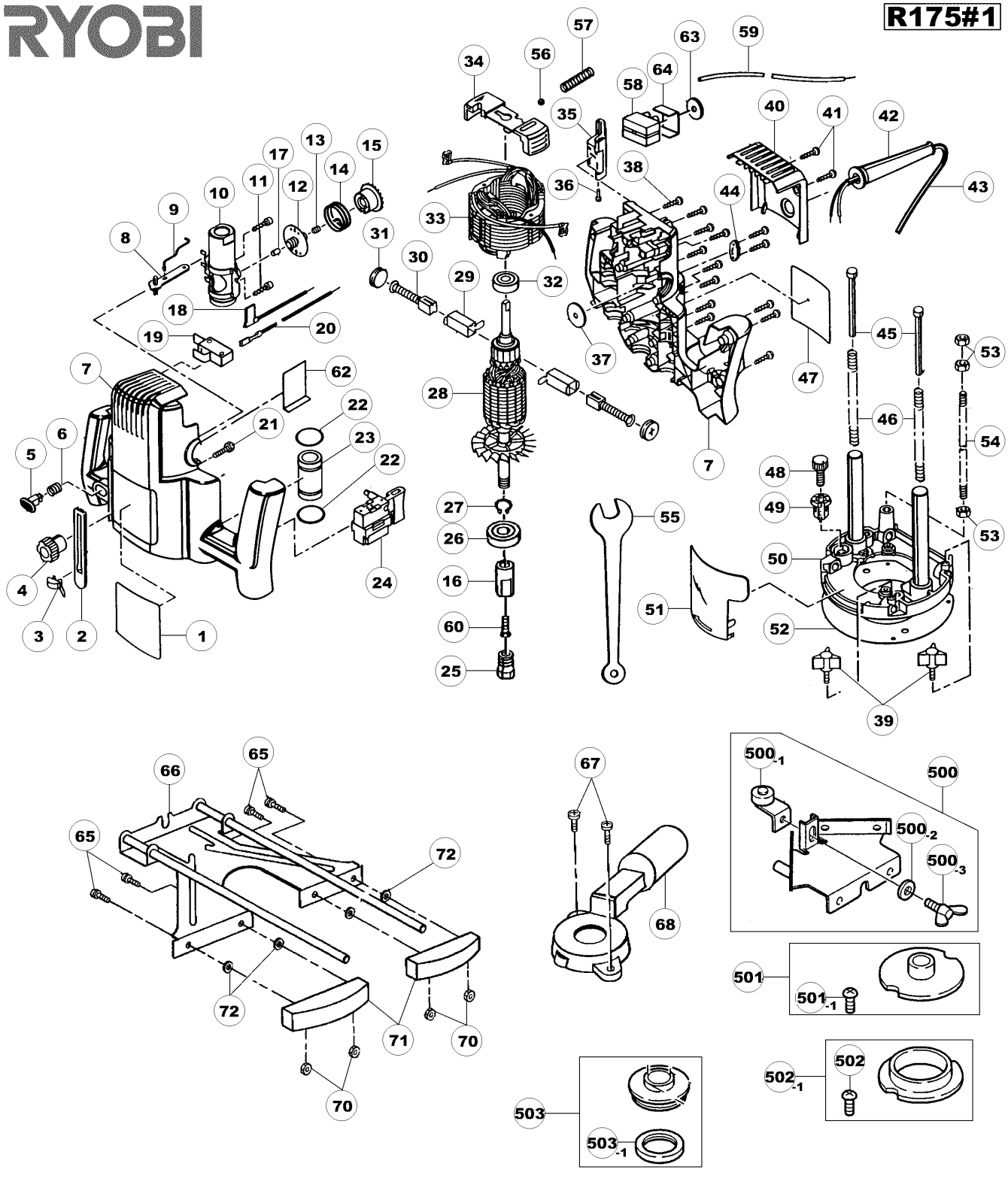 Ryobi R175-1 User Manual