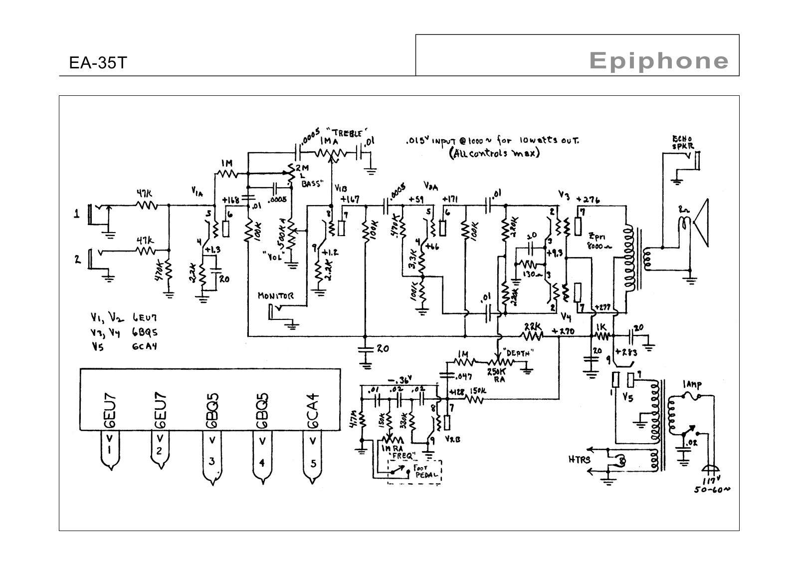 Gibson ea 35t-devon-trem Schematic