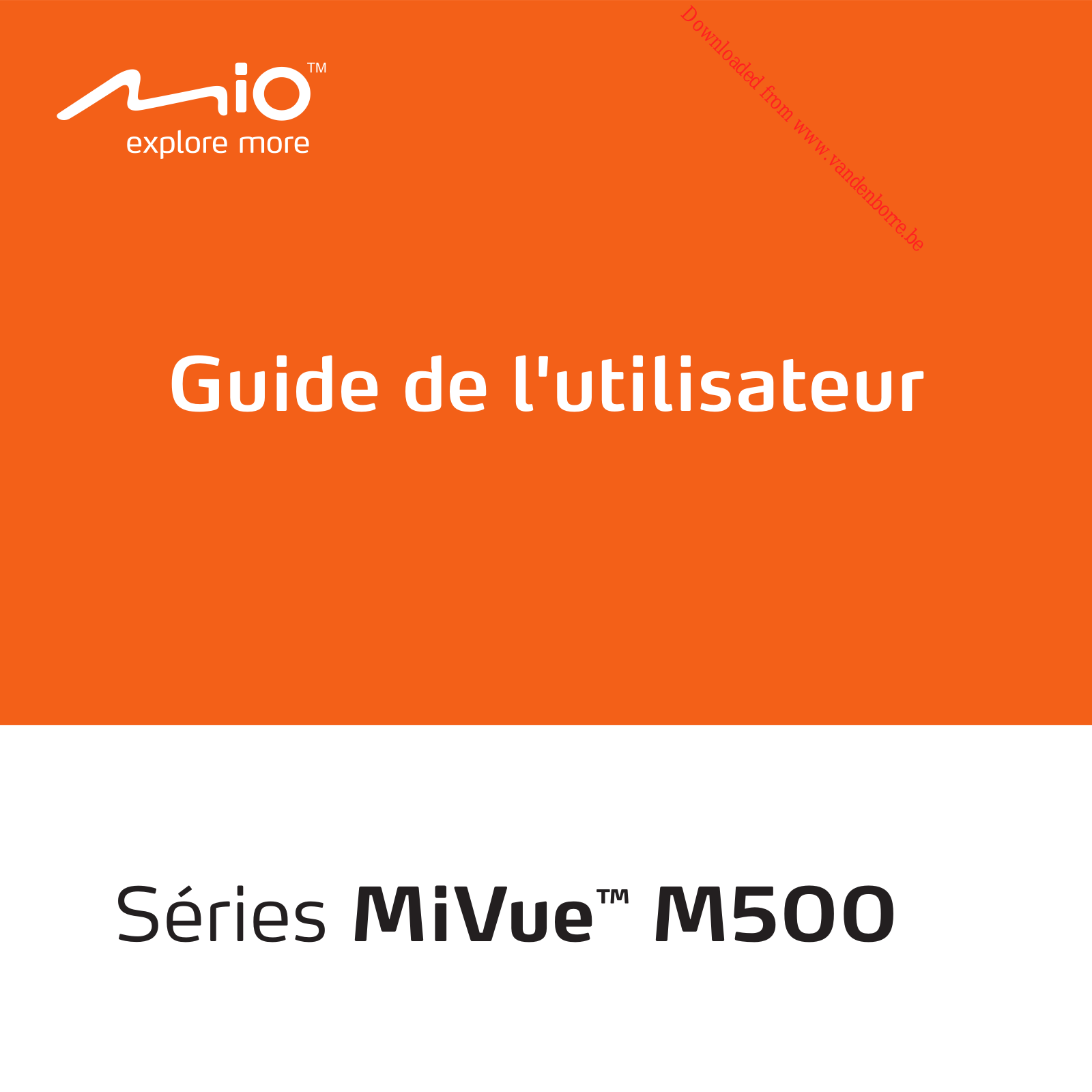 MIO M500 User Manual