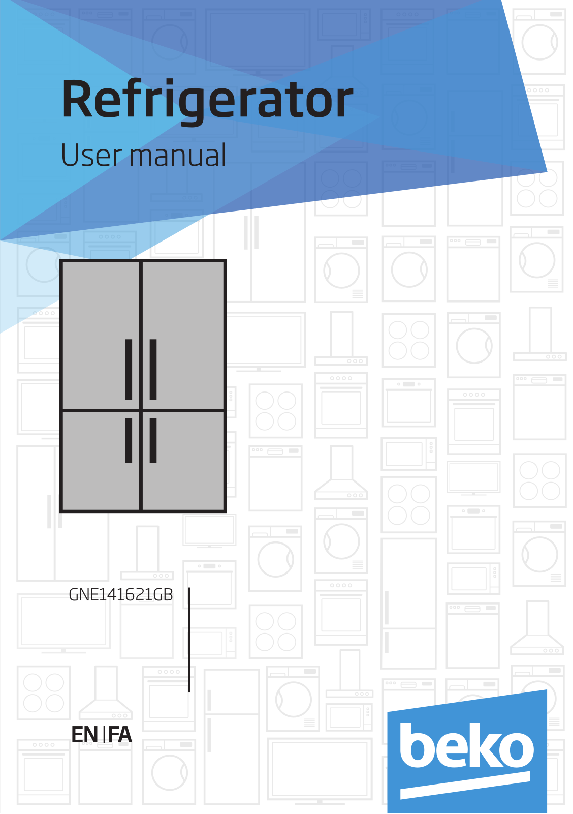 Beko GNE141621GB User manual