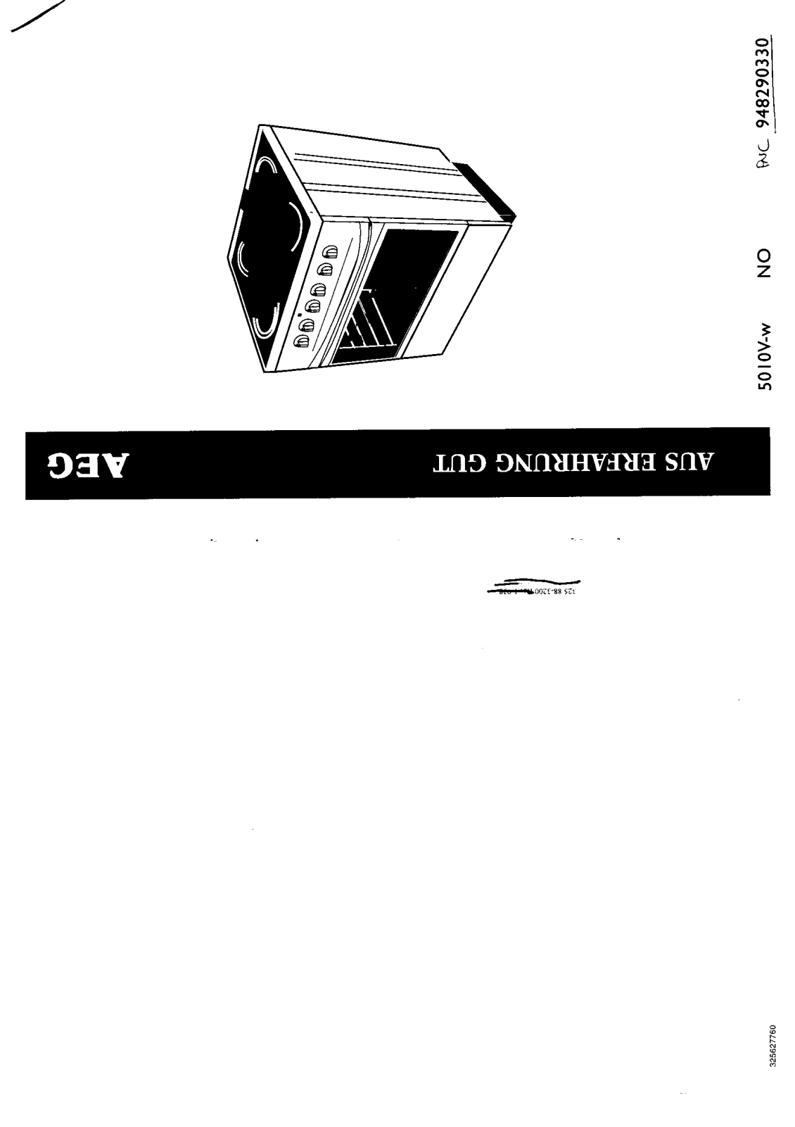 AEG 5010V-W User Manual