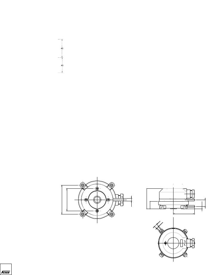 Honeywell SN-280 Technical data and Dimensioned drawings