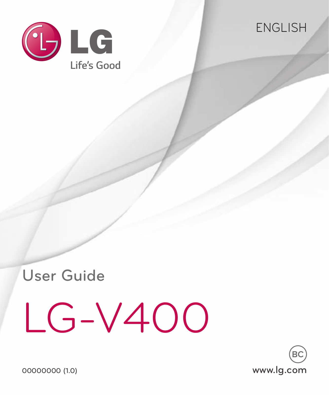 LG V400 Users manual