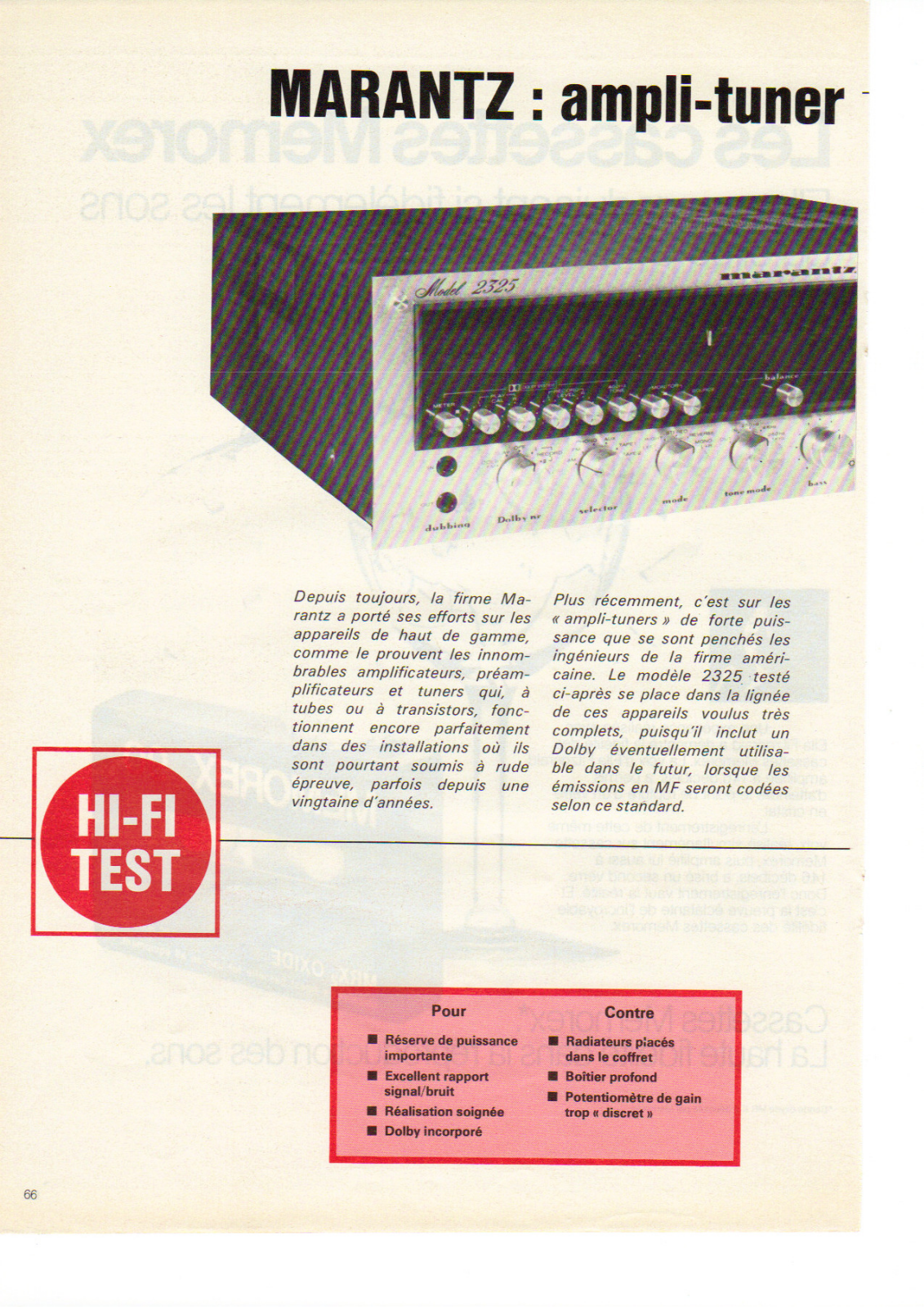 Marantz 2325 Schematic - ManualMachine.com