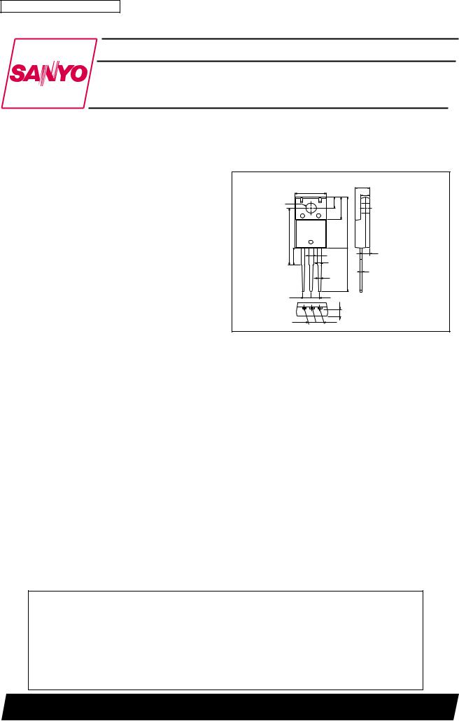 Sanyo 2SK1419 Specifications