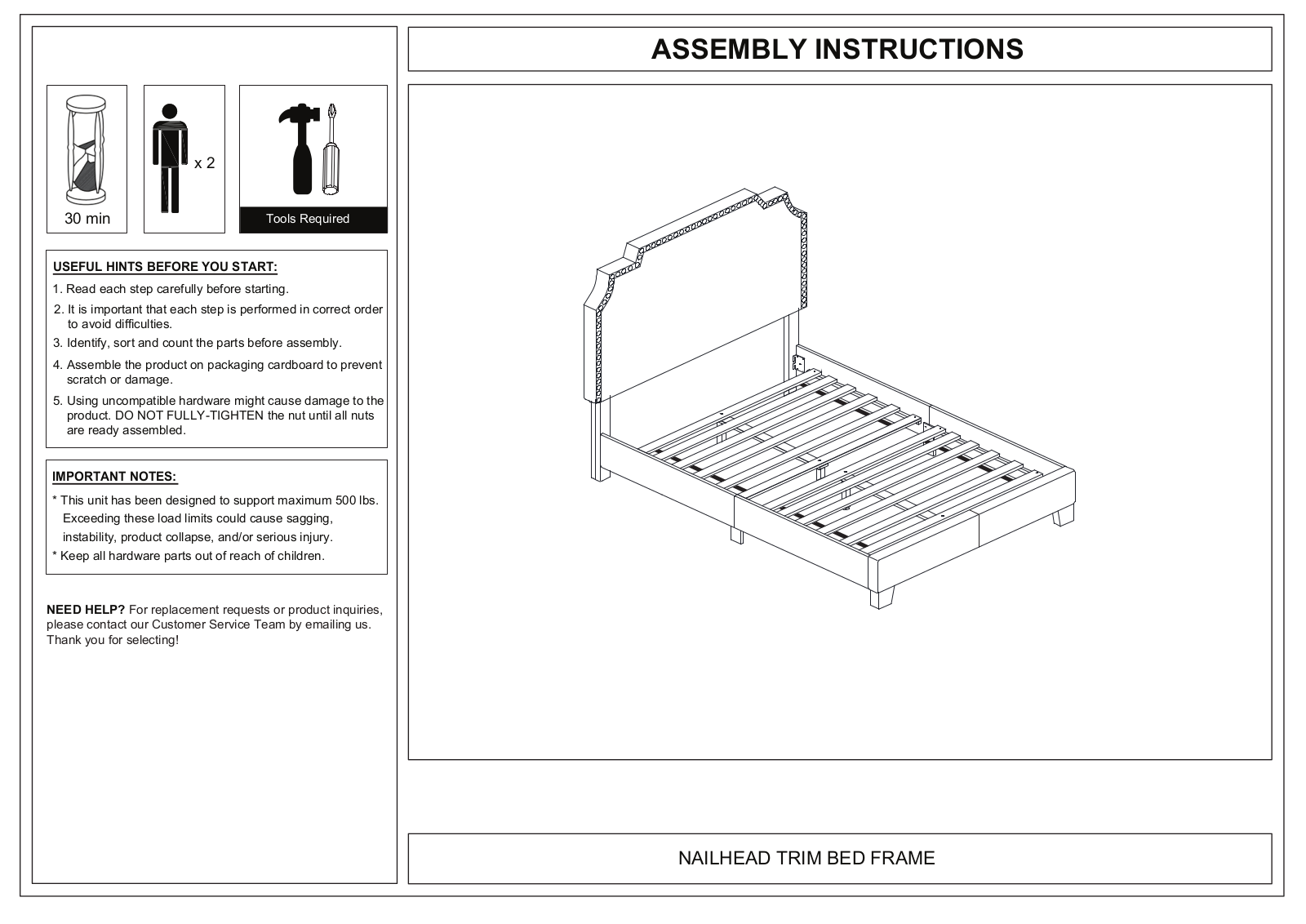 Alcott Hill W006634066 Assembly Instructions - ManualMachine.com