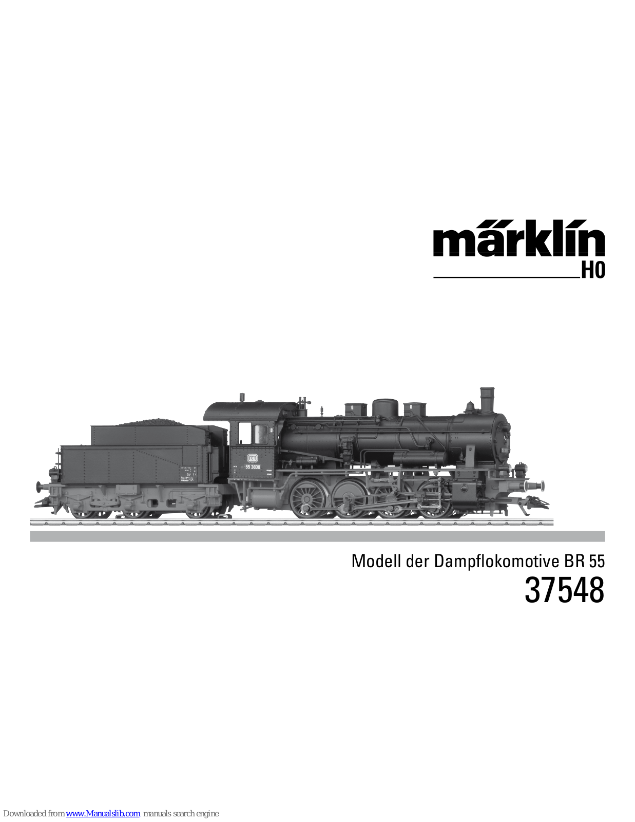 marklin 37548, 37549, 37545 User Manual