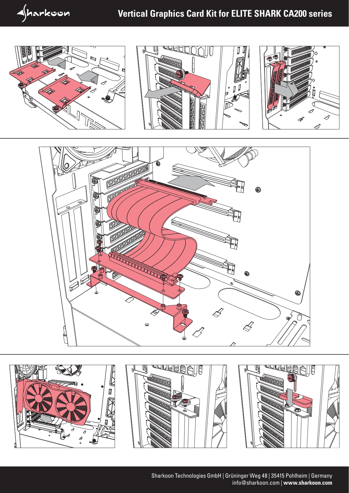 Sharkoon elite Shark CA200 User Manual