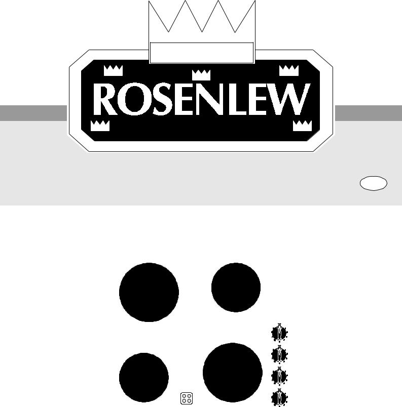 Rosenlew RSH6050 User Manual