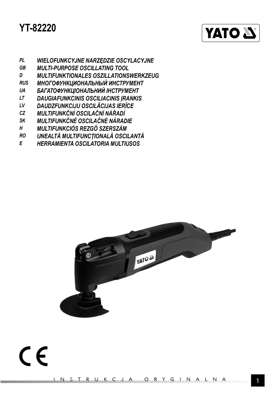 YATO YT-82220 User guide - ManualMachine.com